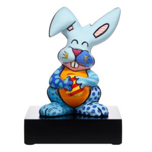 Figura Blue Rabbit 32 cm Romero Britto Goebel