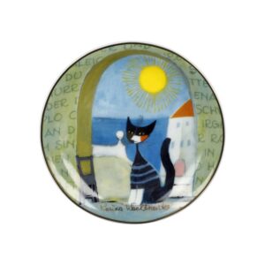 Il gatto e il mare miniaturowy talerz 10 cm Rosina Wachtmeister Goebel