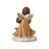 kremowy aniołek z zajączkami 15,5 cm Goebel z tyłu