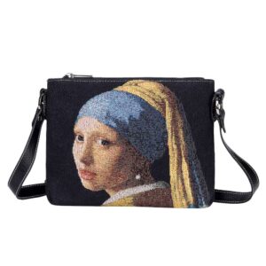 Dziewczyna z perłą torebka na długim pasku Jan Vermeer van Delft Goebel