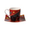Heavy Red filiżanka espresso 100 ml Wassily Kandinsky Goebel tył