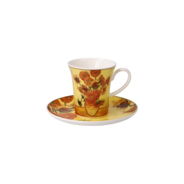 Słoneczniki filiżanka espresso 100 ml Vincent van Gogh