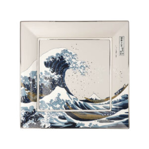 The Great Wave patera 30 x 30 cm Katsushika Hokusai Goebel
