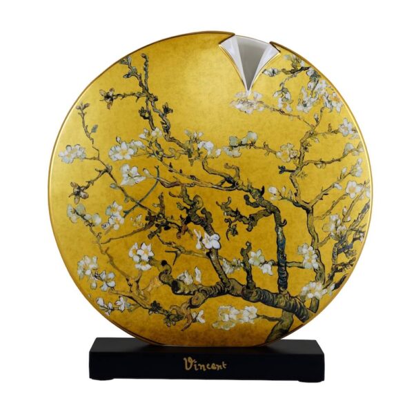 Almond Tree Gold wazon 33,5 cm Vincent van Gogh Goebel
