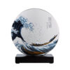 The Great Wave wazon 22,5 cm Katsushika Hokusai Goebel tył
