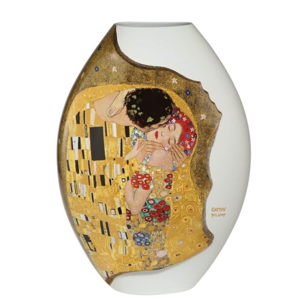 Pocałunek wazon 46 cm Gustav Klimt Goebel