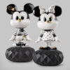 Minnie nad Mickey in black and white figury Lladro