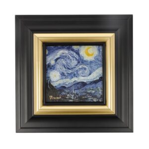Starry Night obraz 18x18 cm Vincent van Gogh Goebel