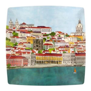 Alma de Lisboa patera 31 x 31 cm Vista Alegre