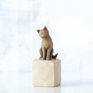 Love my cat (dark) figurka Willow Tree