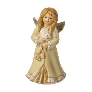 Kremowy aniołek Lovely Greetings 15 cm Goebel