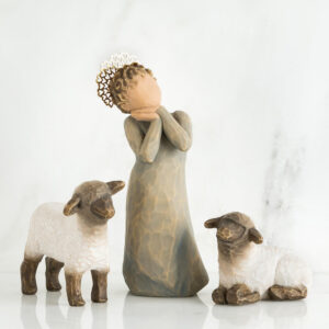 Little Shepherdess figurki Willow Tree