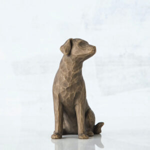 Love my dog dark figurka Willow Tree