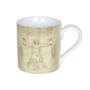 Człowiek Witruwiański kubek 370 ml Leonardo da Vinci Konitz