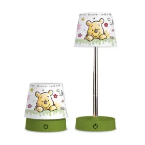 Lampka LED zielona składana Kubuś Puchatek Egan Italy